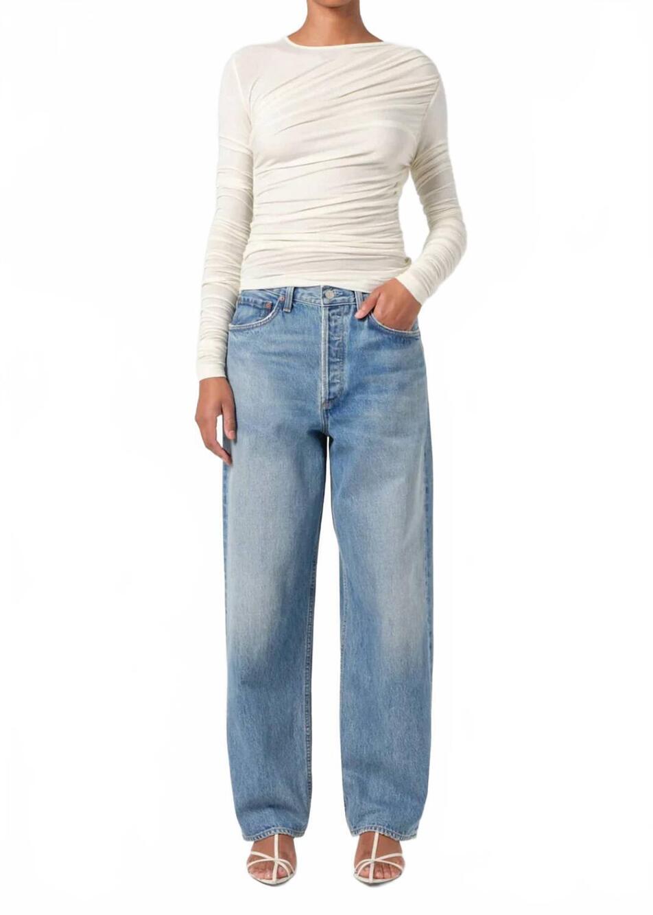 NEW AGOLDE henson jeans in intuition